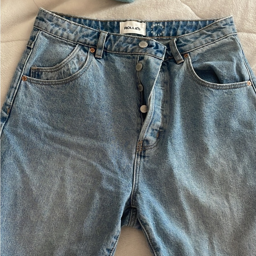 Rolla's Light Blue Organic Cotton Jeans